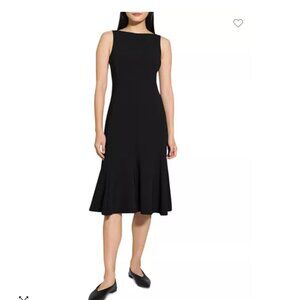 Theory Crepe Midi Dress